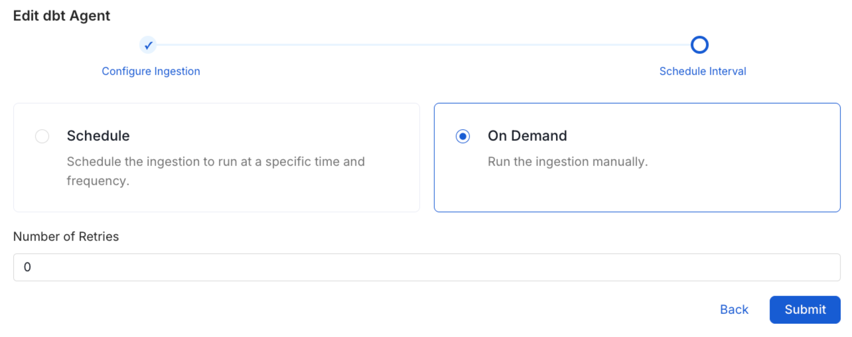 Schedule the Workflow