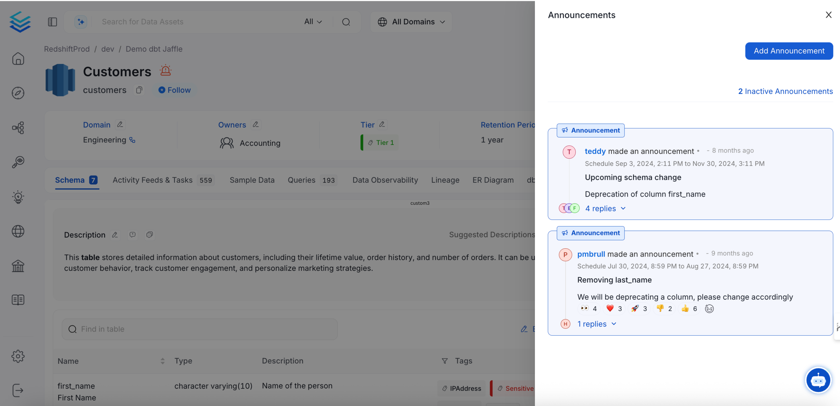 Details of the Announcement